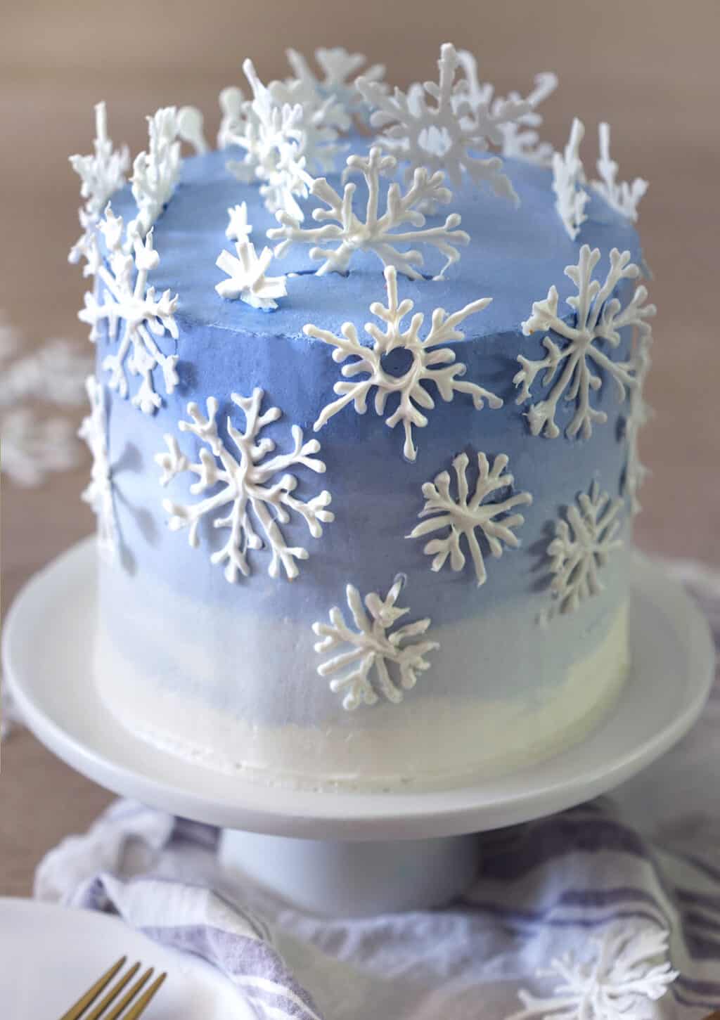 Snowflake Cake Preppy Kitchen