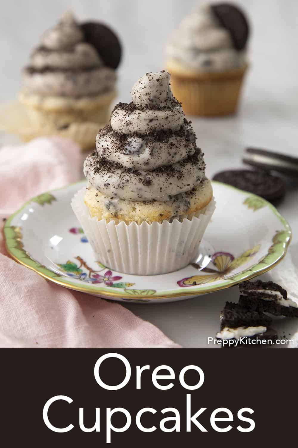 Oreo Cupcakes Preppy Kitchen