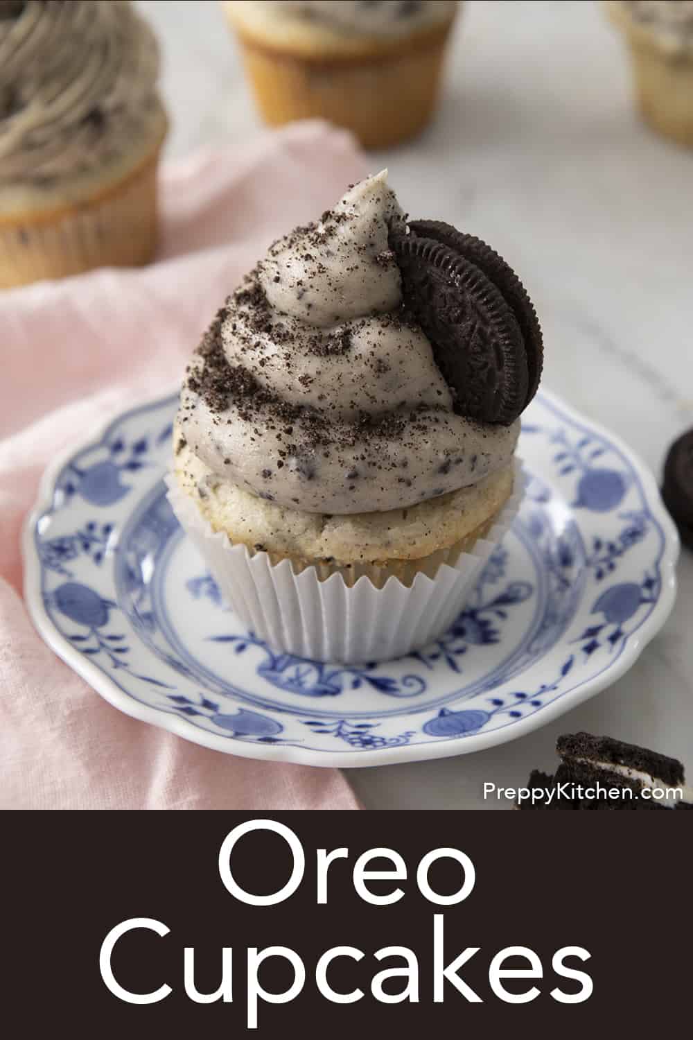 Oreo Cupcakes Preppy Kitchen