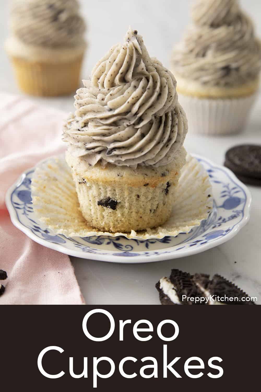 Oreo Cupcakes Preppy Kitchen