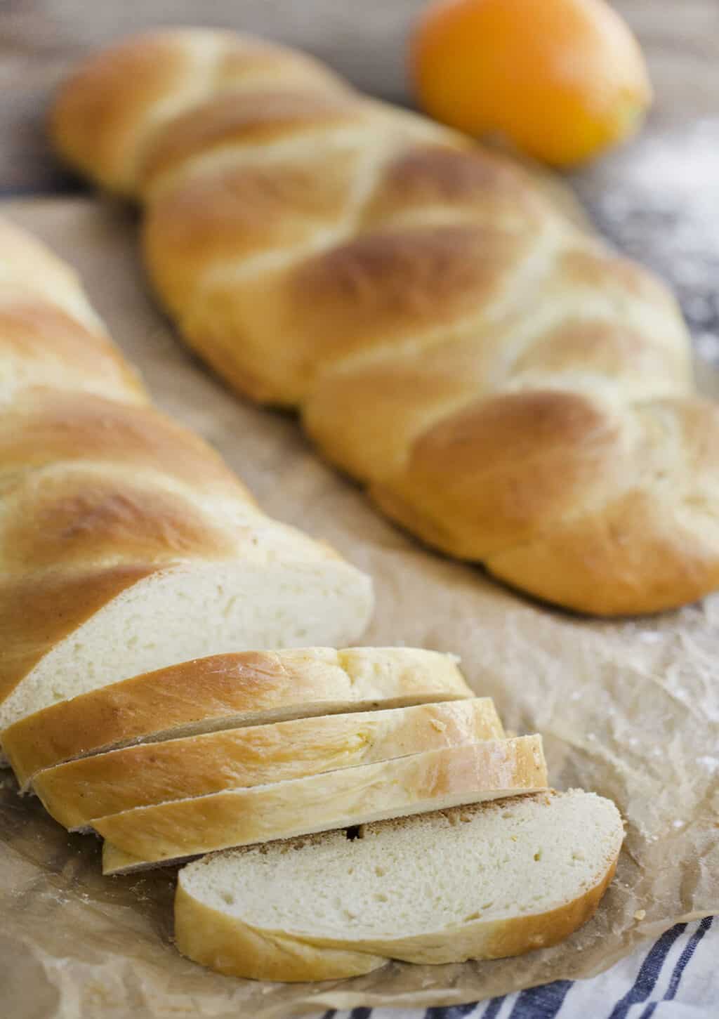 Tsoureki Greek Braided Bread | Preppy Kitchen