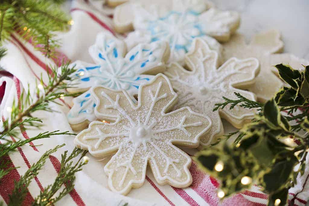 Snowflake Cookies Preppy Kitchen