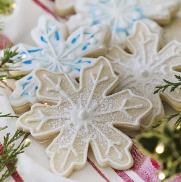 Snowflake Cookies - Preppy Kitchen