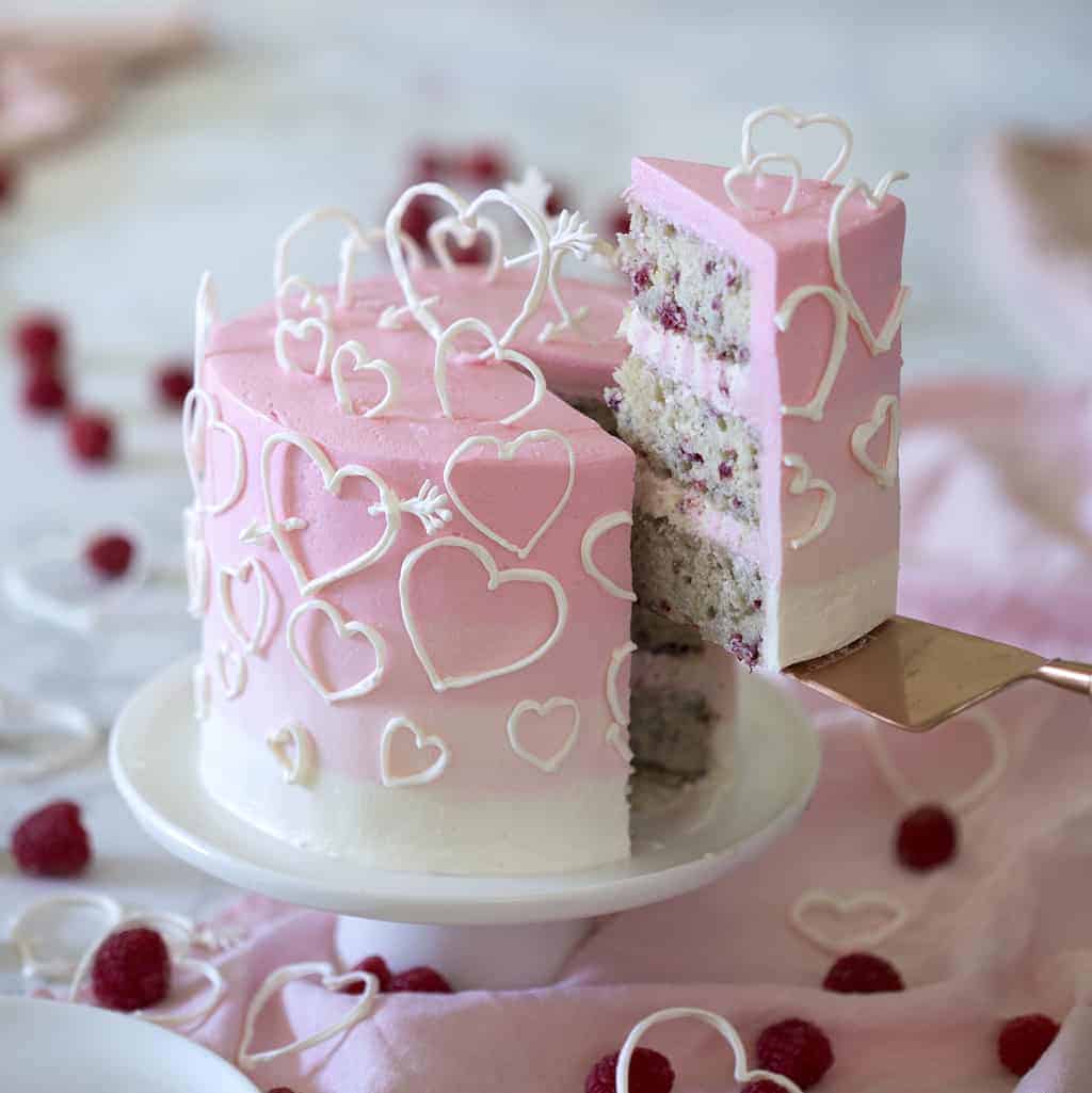 Heart Cake square