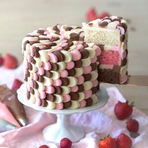 Neapolitan cake