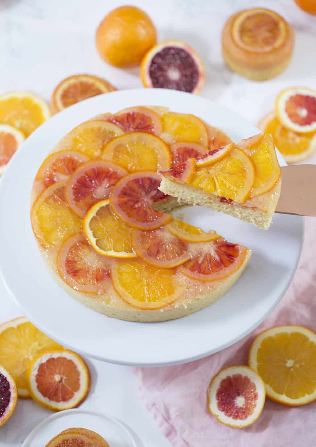 Orange UpsideDown Cake Preppy Kitchen