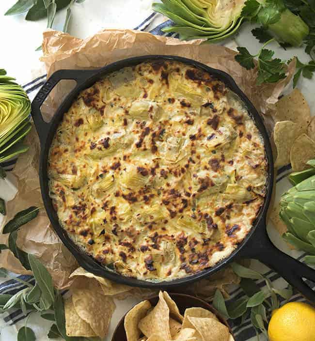 Artichoke Dip Preppy Kitchen