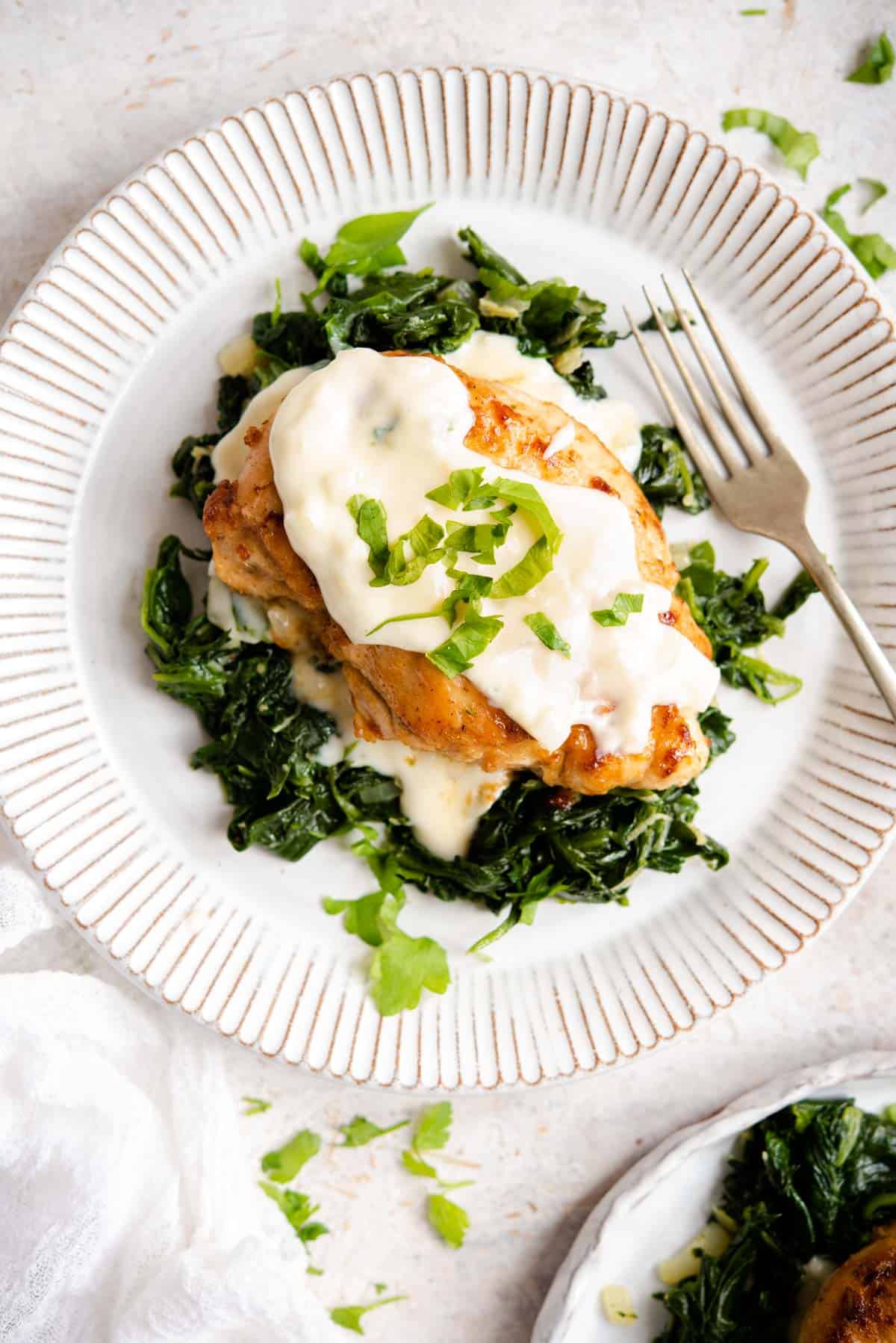 Chicken Florentine Preppy Kitchen