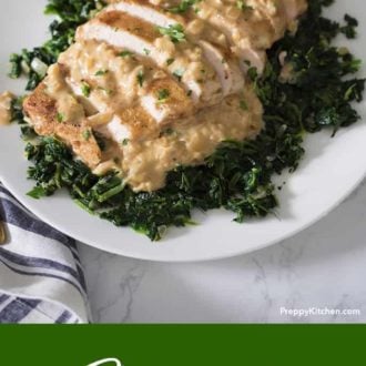 Baked Chicken Florentine - Preppy Kitchen