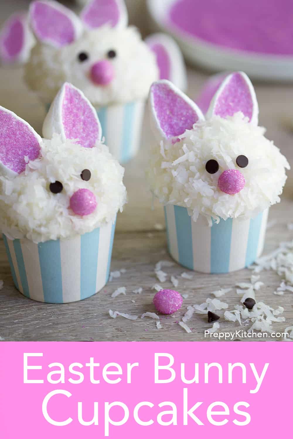 Easter Bunny Cupcakes Preppy Kitchen