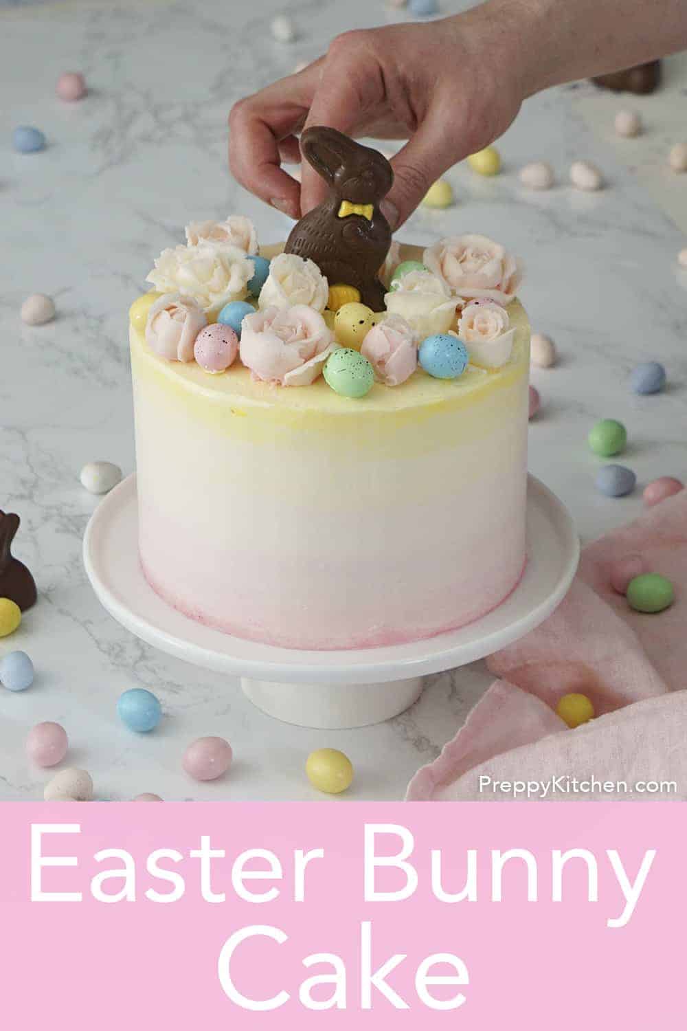 Easter Bunny Cake - Preppy Kitchen