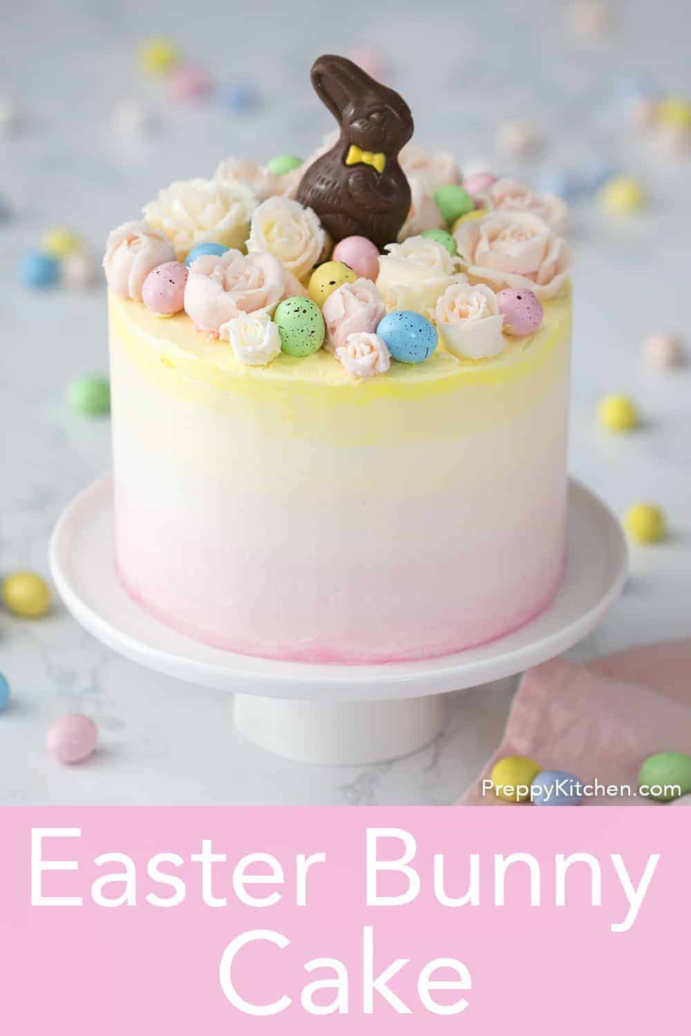 Easter Bunny Cake - Preppy Kitchen