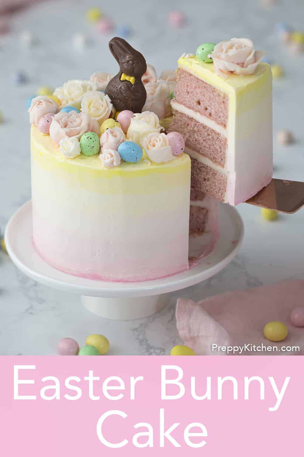 Easter Bunny Cake - Preppy Kitchen