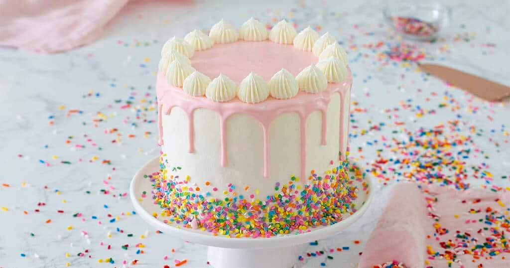 Small Batch Funfetti Cake - The Perfect 6-Inch Cake Recipe