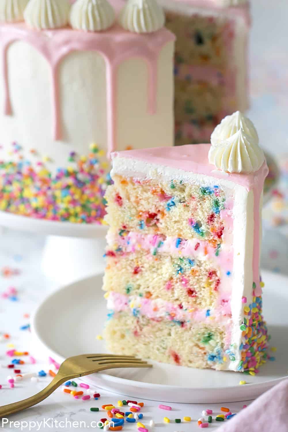 Funfetti Cake - Preppy Kitchen