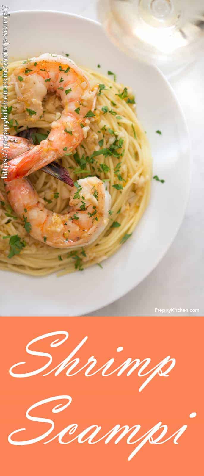 This easy and ultra-satisfying twenty minute meal is packed with lemony, garlic goodness! Buttery pasta topped and delicious sautéed shrimp make for a perfect pair.