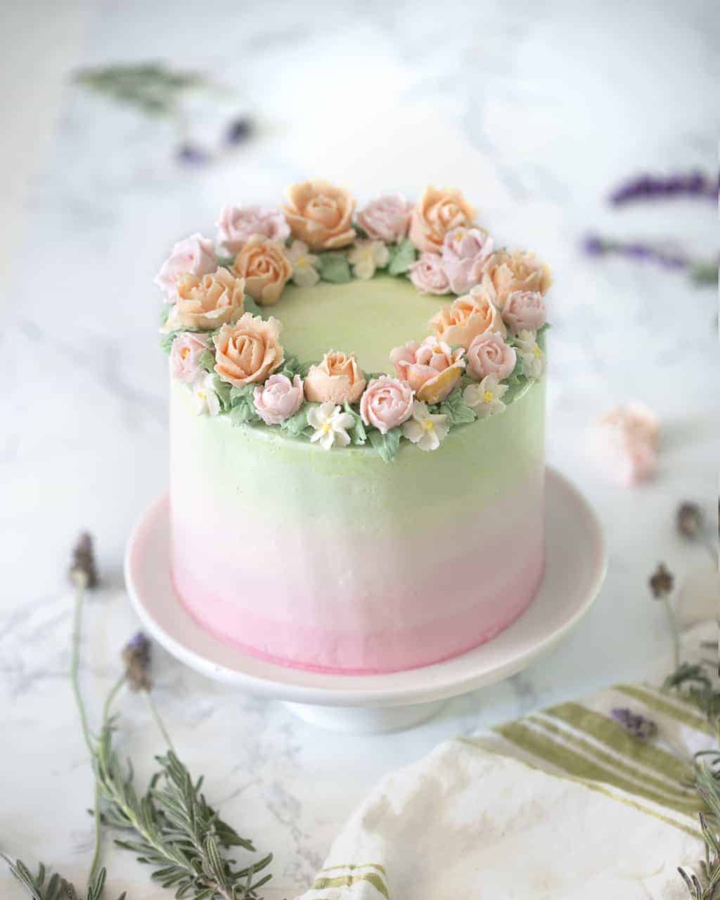 Lavender Cake - Preppy Kitchen