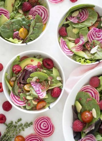 Raspberry Beet Salad