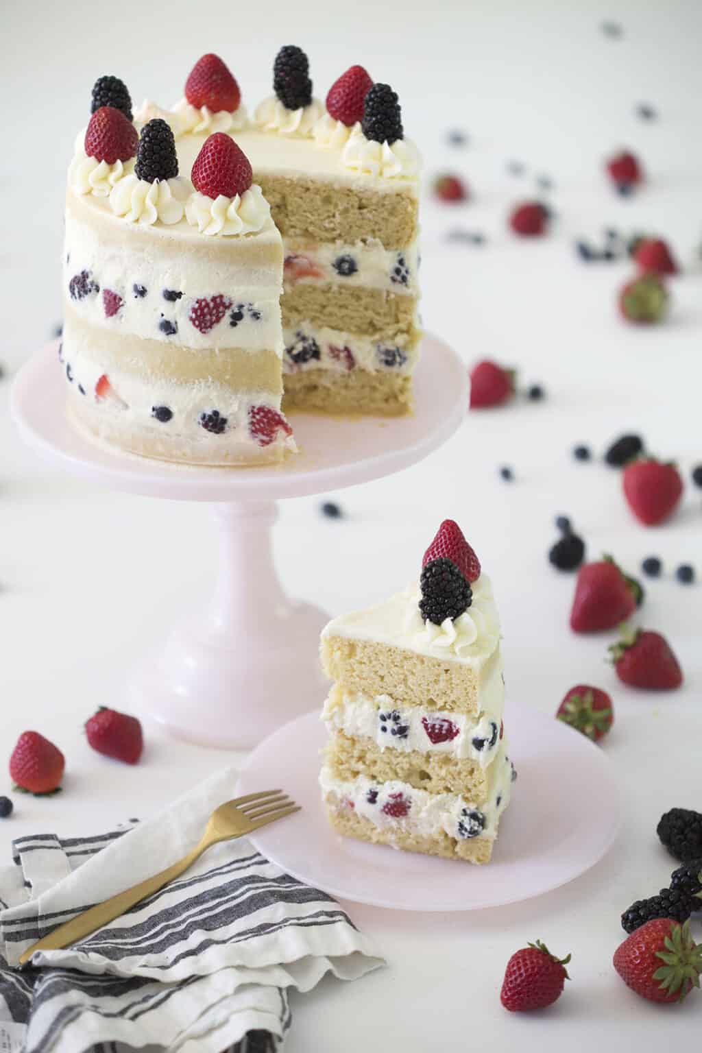 Berry Cake - Preppy Kitchen