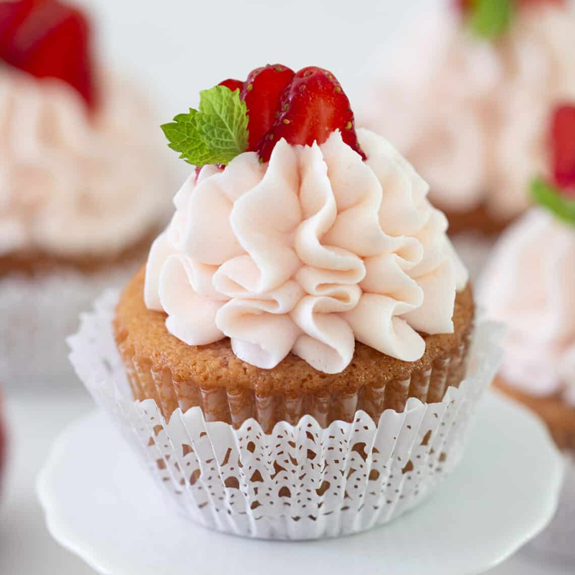 Strawberry Cupcakes Preppy Kitchen
