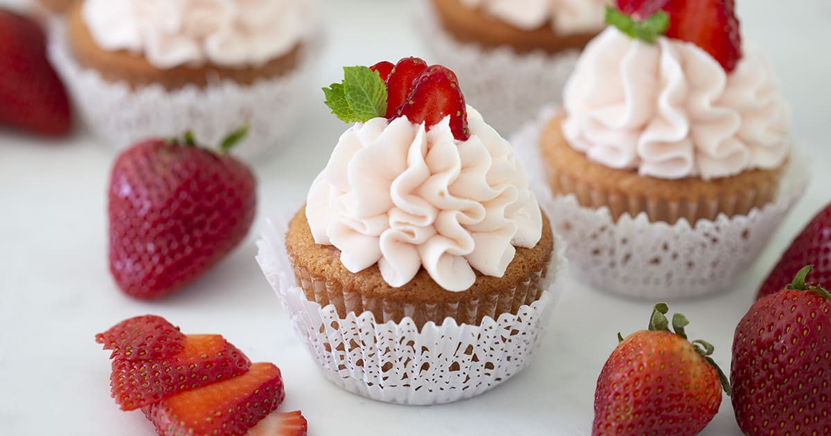 Strawberry Cupcakes Preppy Kitchen