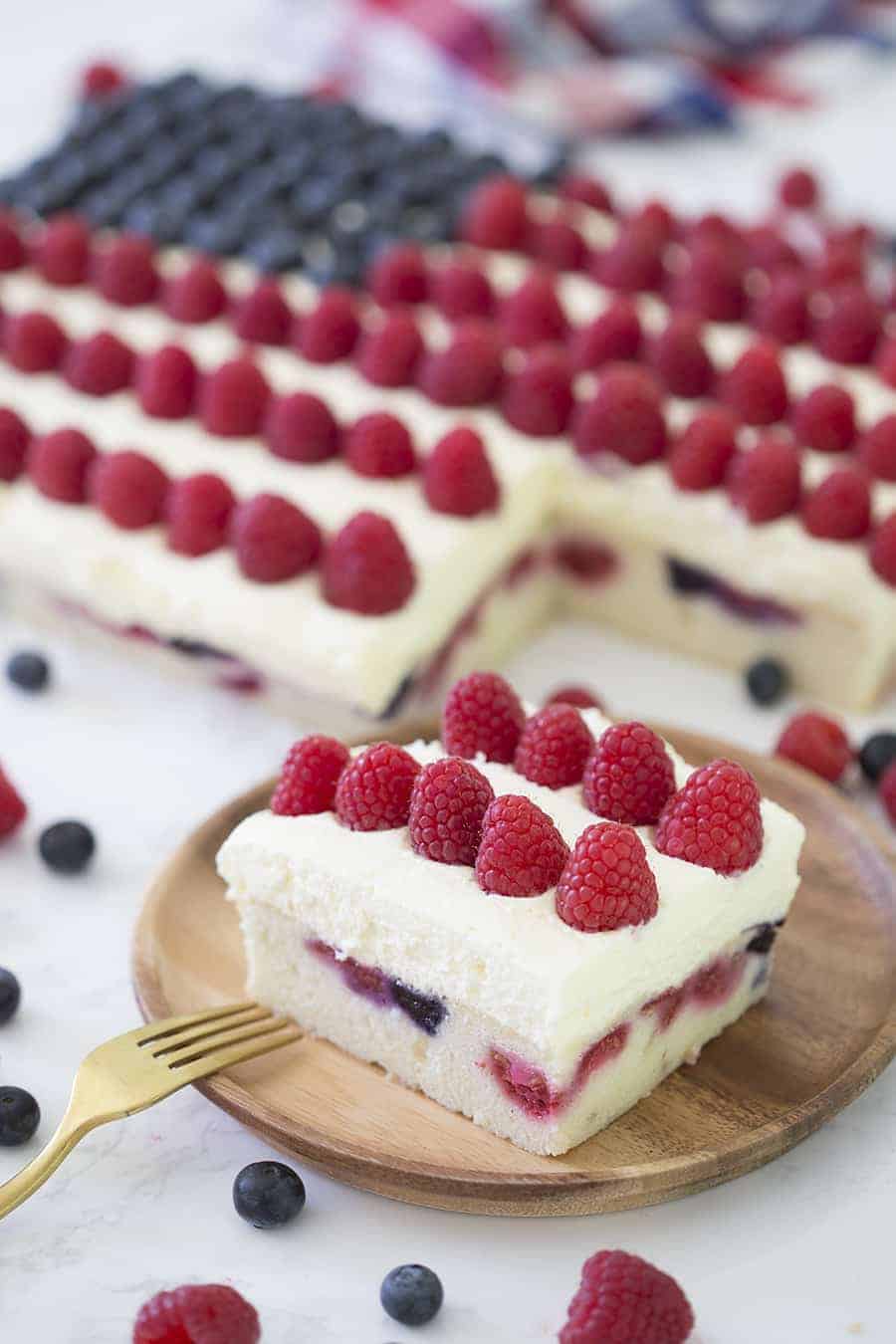 flag cake