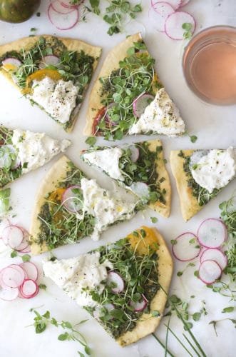 Burrata Pizza