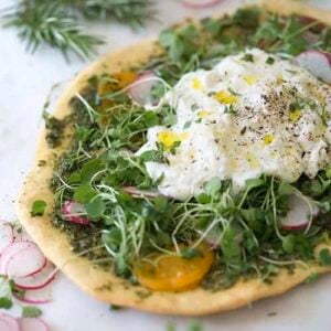 Burrata Pizza