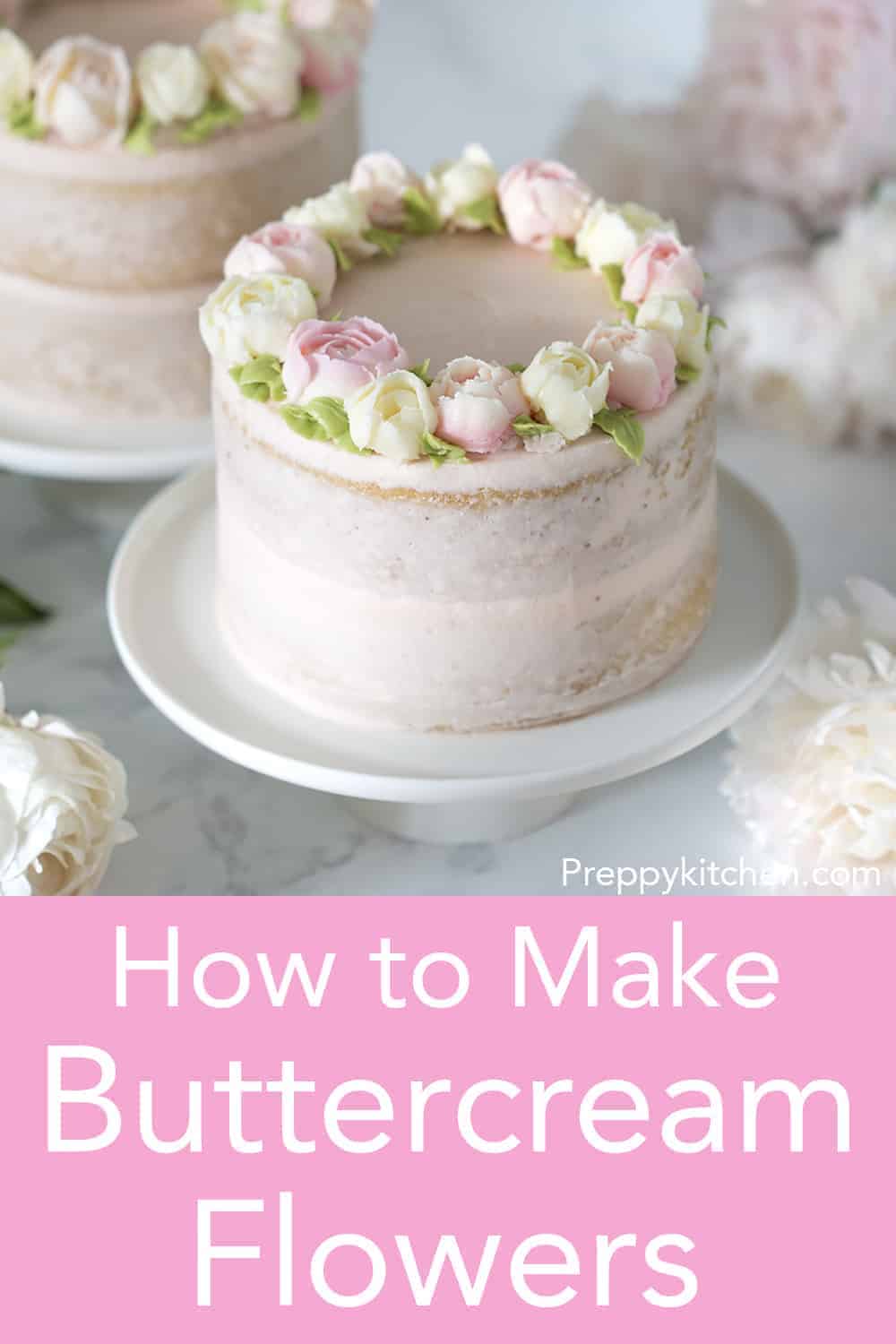 How to Make Buttercream Flowers Preppy Kitchen