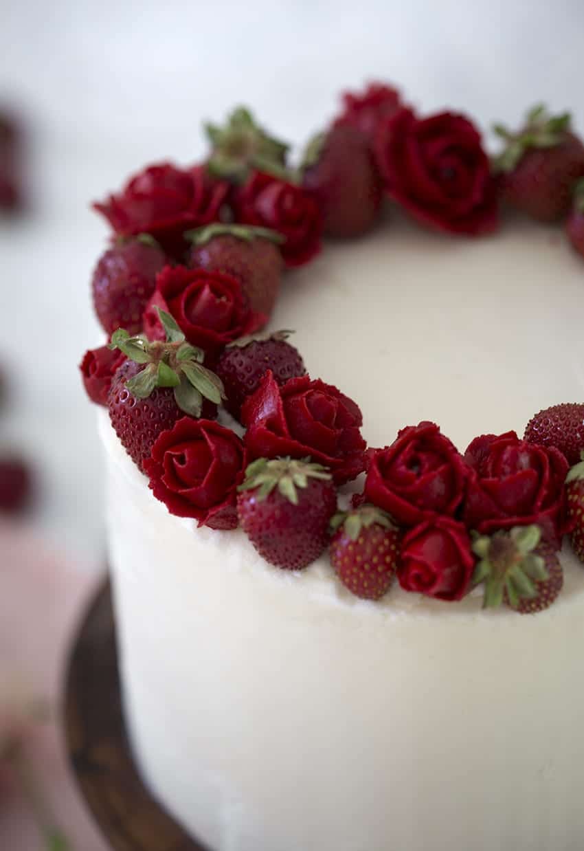 Strawberry cake