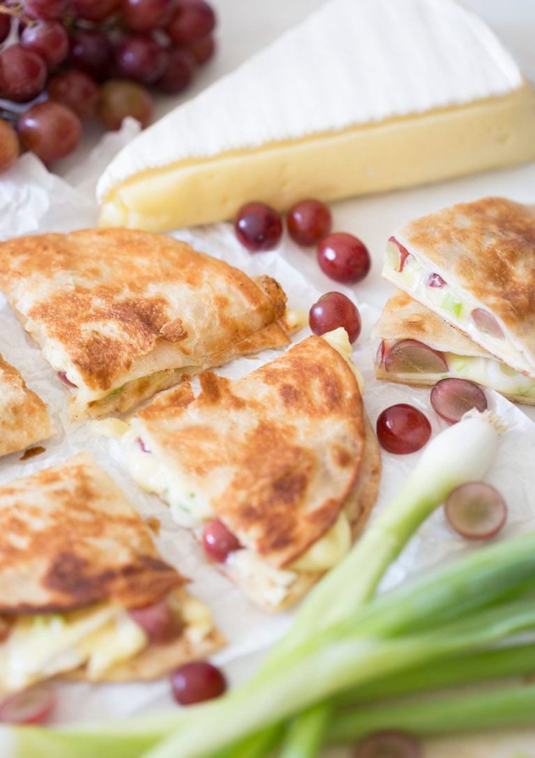 Brie Quesadilla Preppy Kitchen