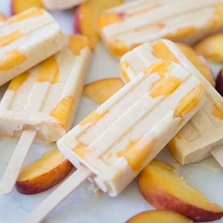 Peach Popsicle