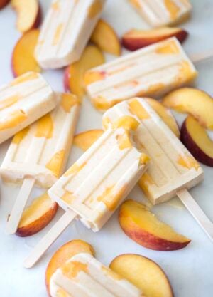 peach popsicles
