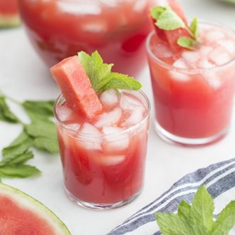 watermelon agua fresca