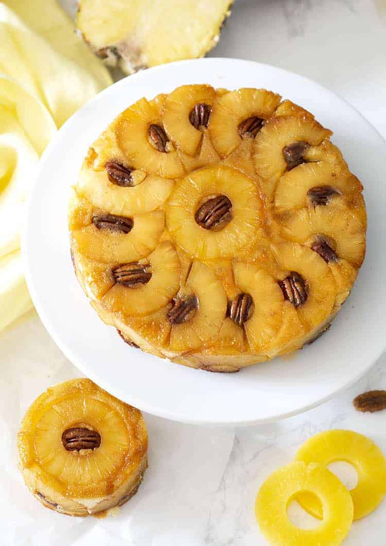 Pineapple Upside-Down Cake - Preppy Kitchen