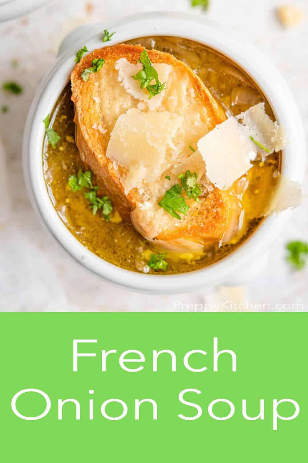 French Onion Soup - Preppy Kitchen
