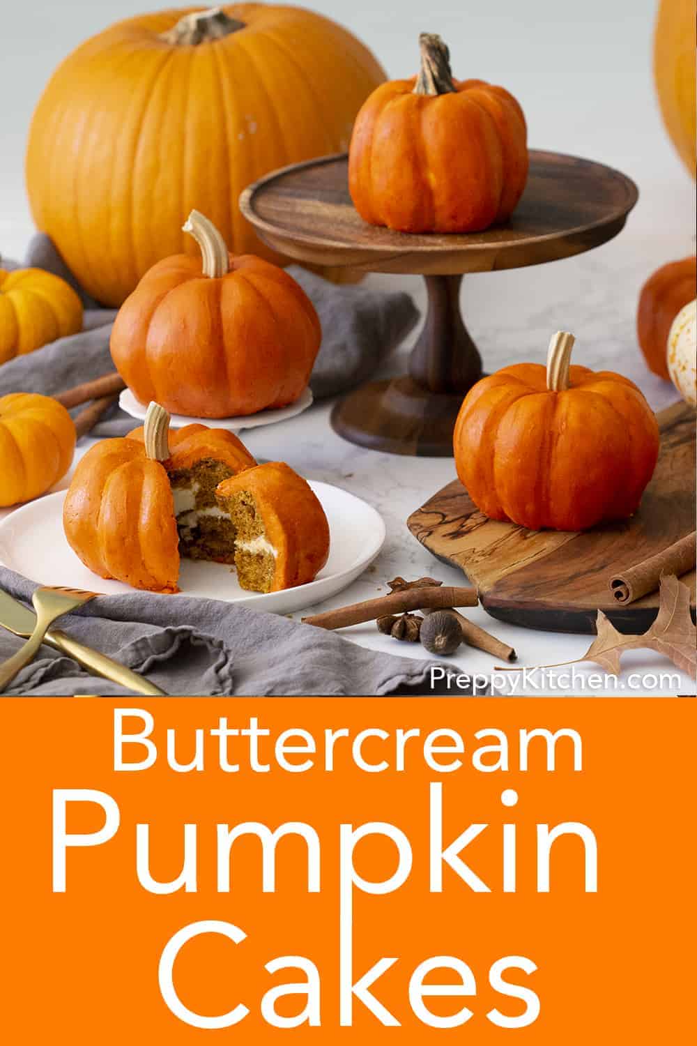 Mini Pumpkin Cake Preppy Kitchen