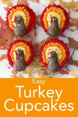 Turkey Cupcakes Preppy Kitchen