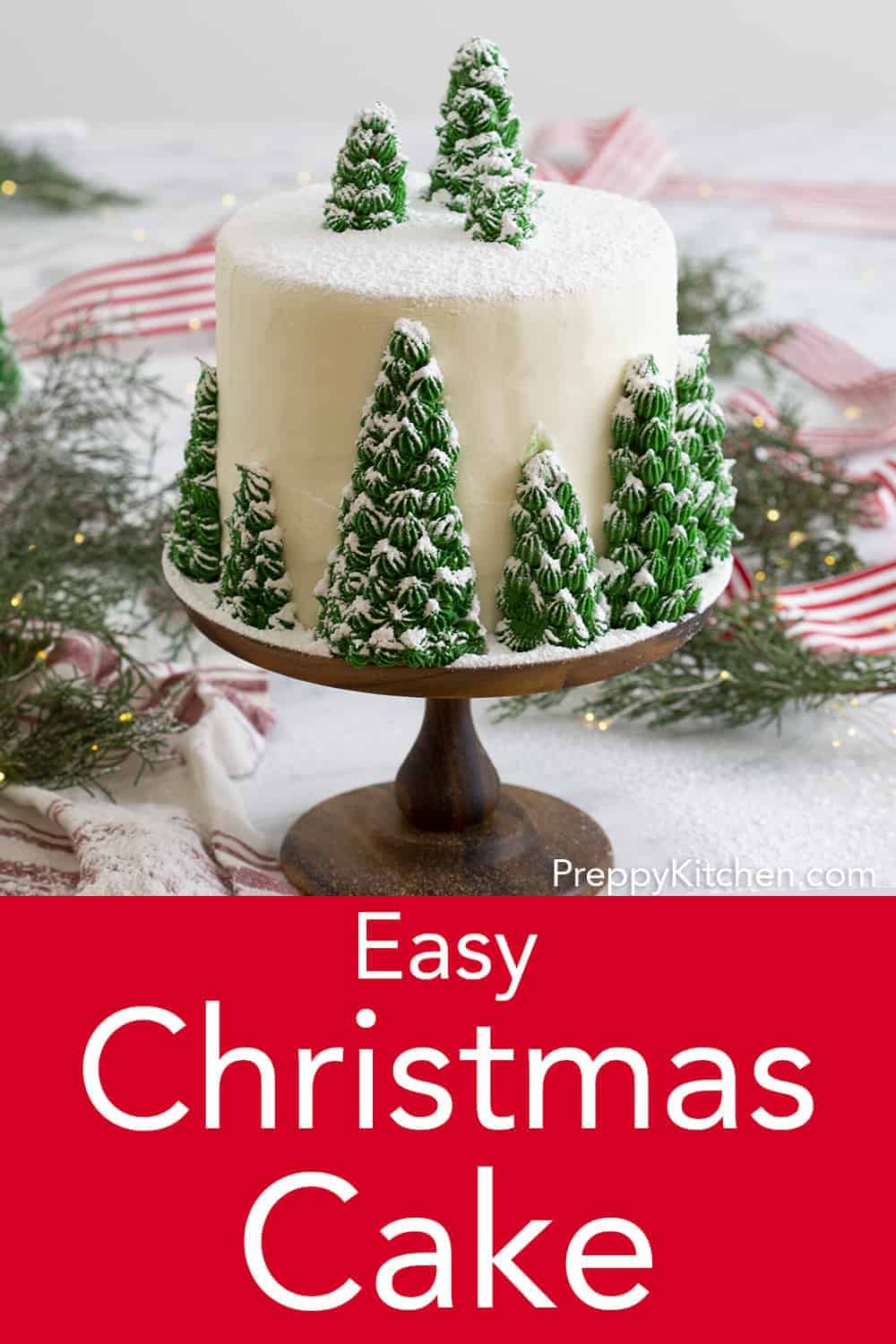 Christmas Tree Cake Preppy Kitchen
