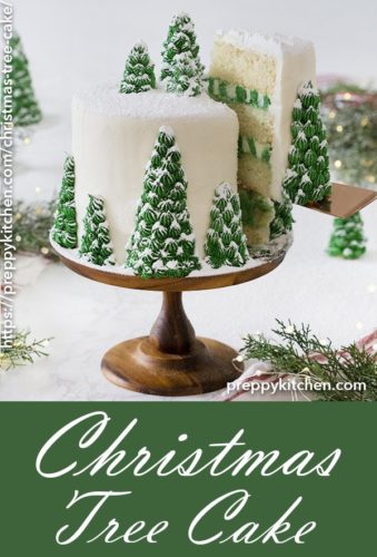 Christmas Tree Cake - Preppy Kitchen