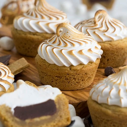 S'mores Cookie Cups