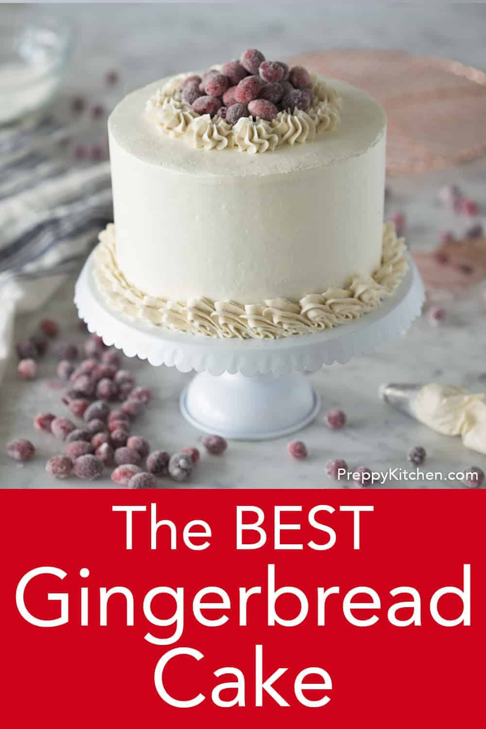 Gingerbread Cake Preppy Kitchen