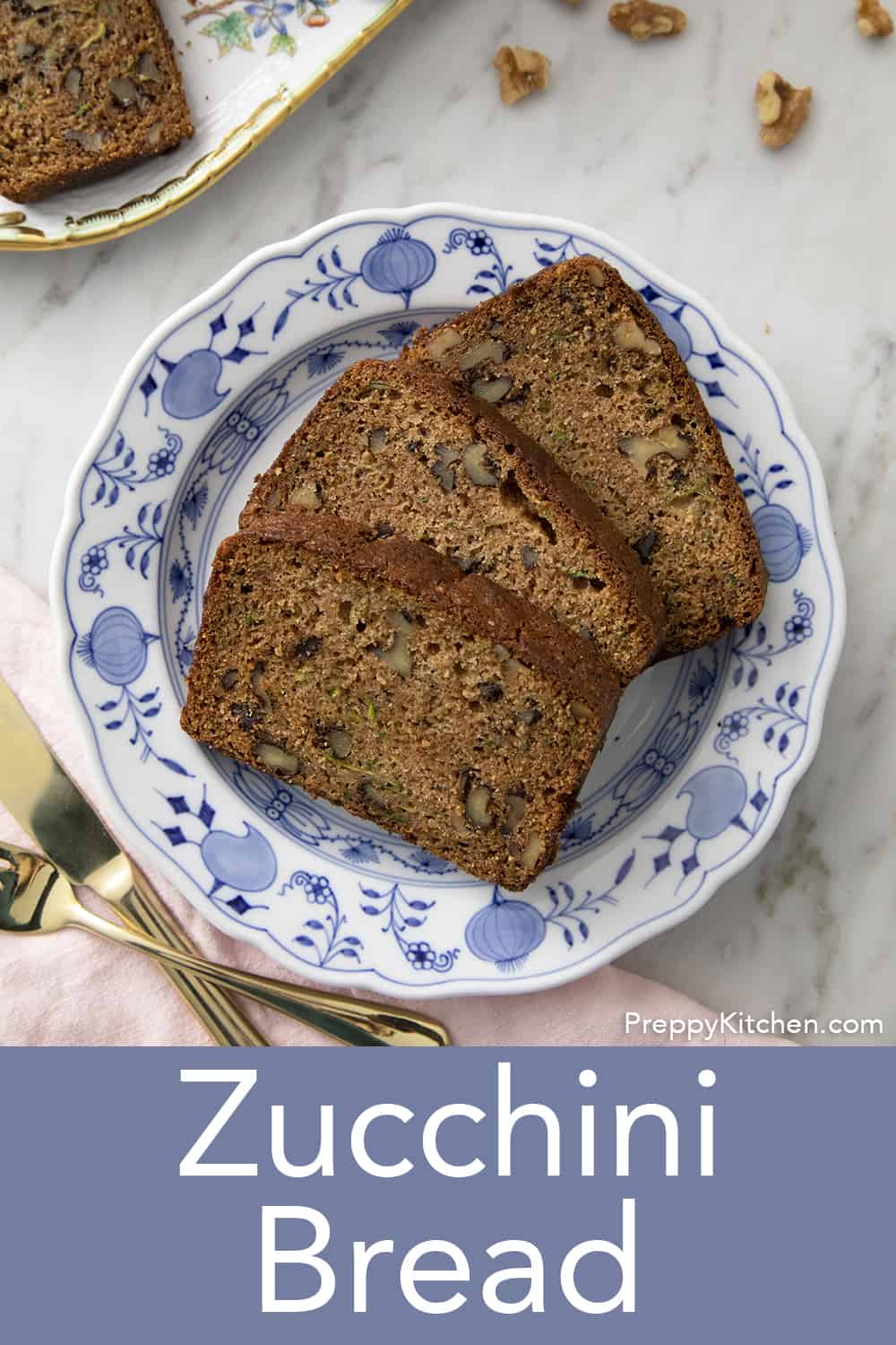 Zucchini Bread Recipe Preppy Kitchen