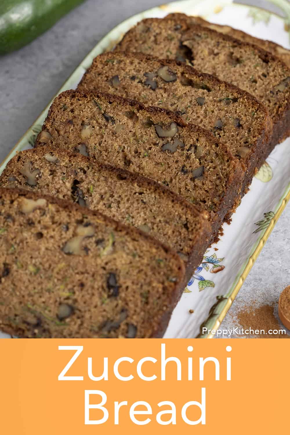 Zucchini Bread Recipe Preppy Kitchen
