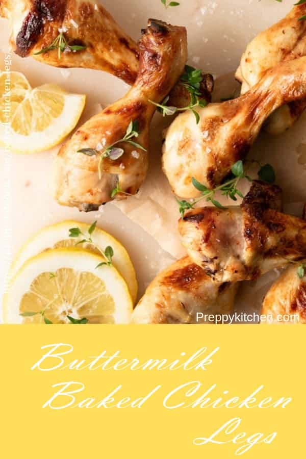 Buttermilk Baked Chicken Legs Preppy Kitchen