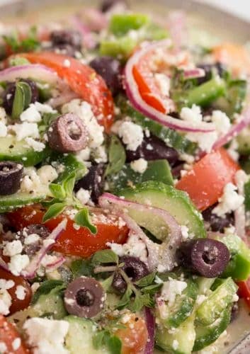 Greek Salad - Preppy Kitchen