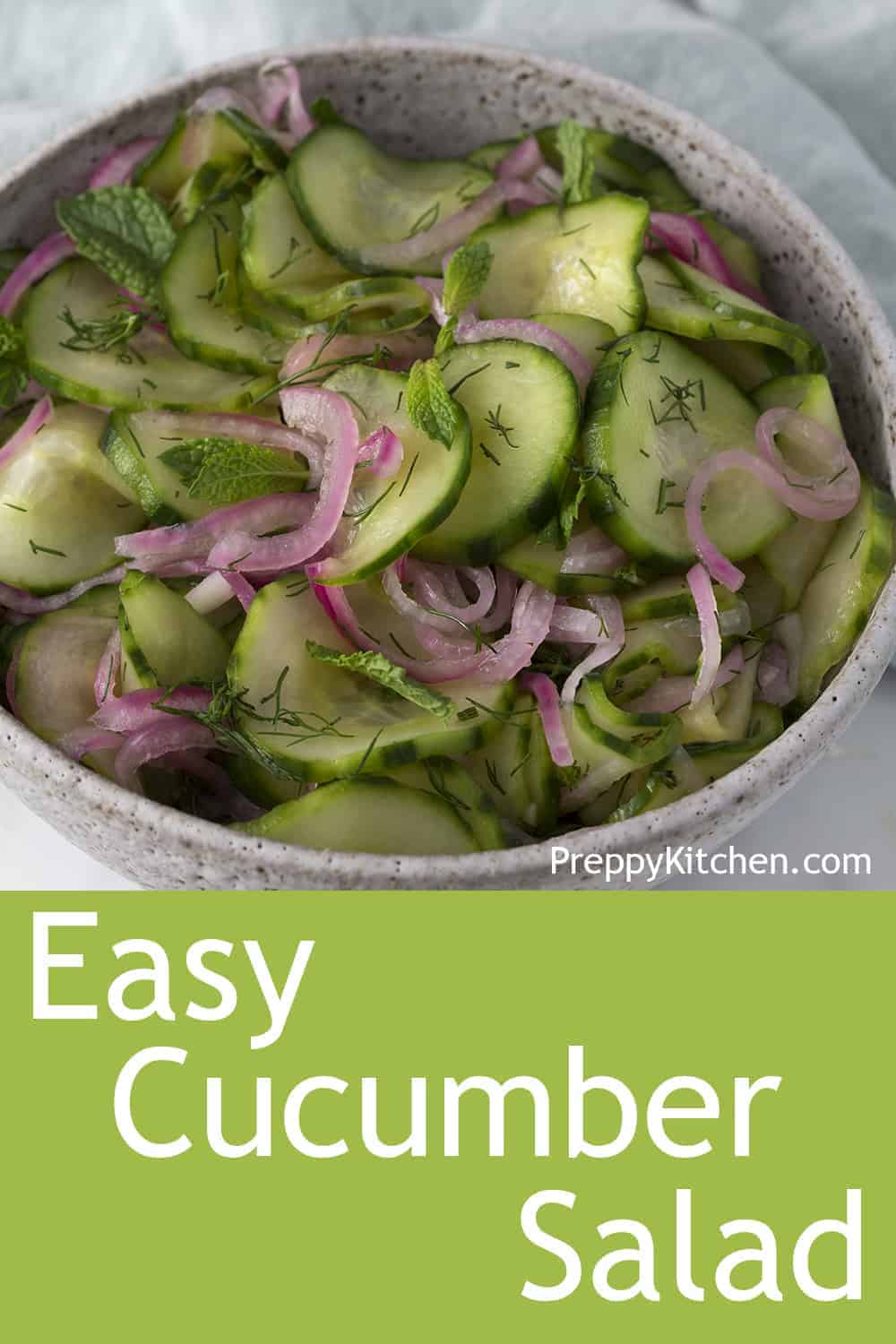 Cucumber Salad - Preppy Kitchen