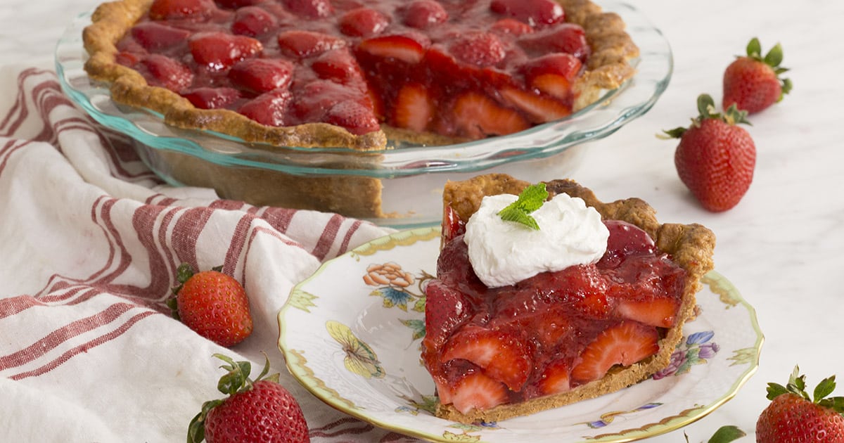 Fresh Strawberry Pie - Preppy Kitchen