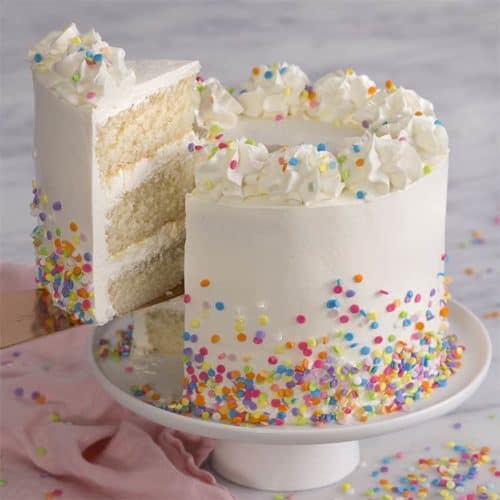 White Cake Recipe - Preppy Kitchen