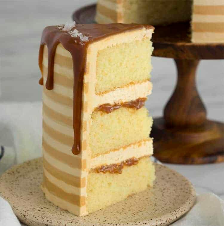 Caramel cake - Preppy Kitchen